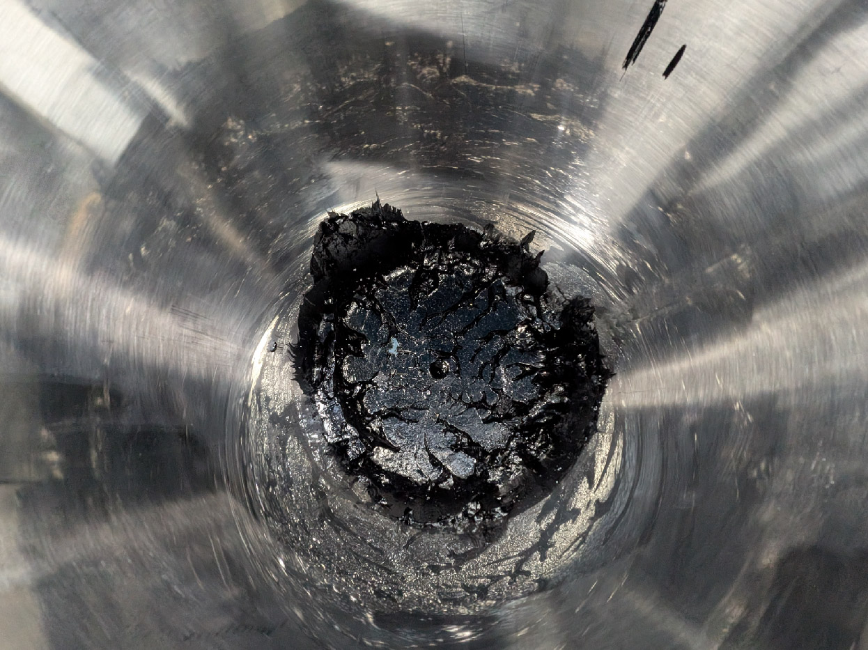 安定排出まで時間が必要